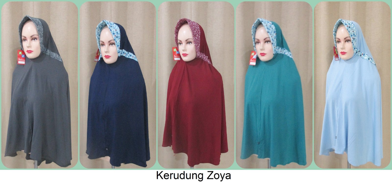 Sentra Grosir Kerudung Zoya Dewasa Syari Murah 28Ribu